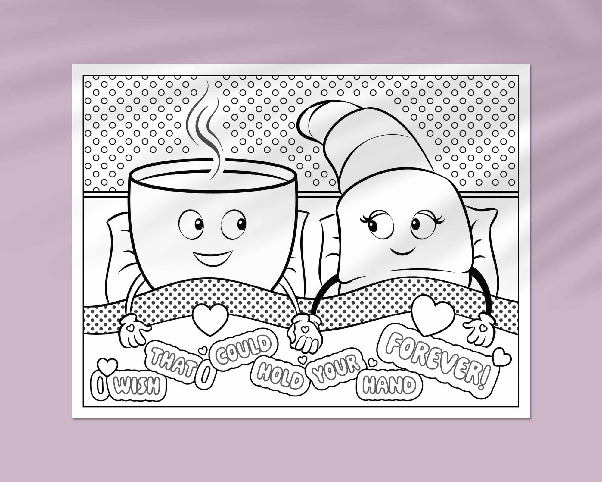 Cute coloring page 1